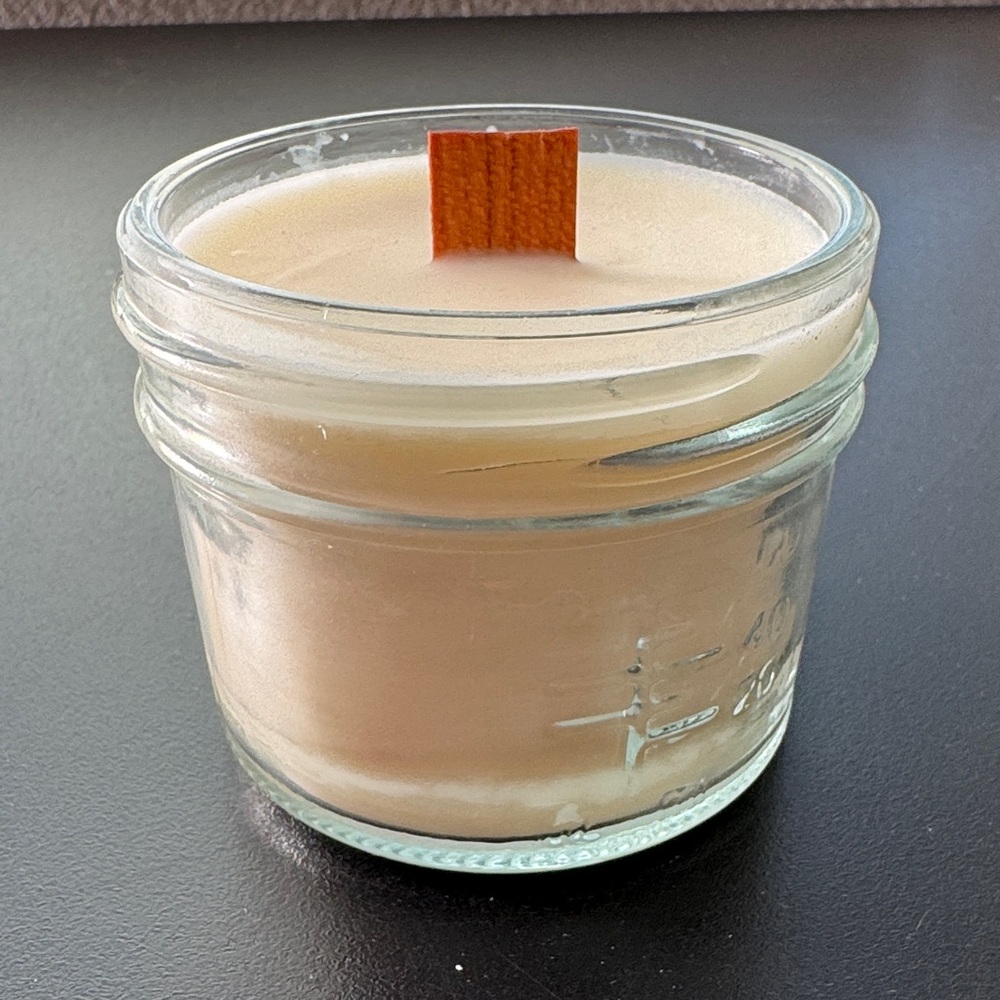 Berry Crumble Latté Scented Candle in 4oz Glass Jar - (13)